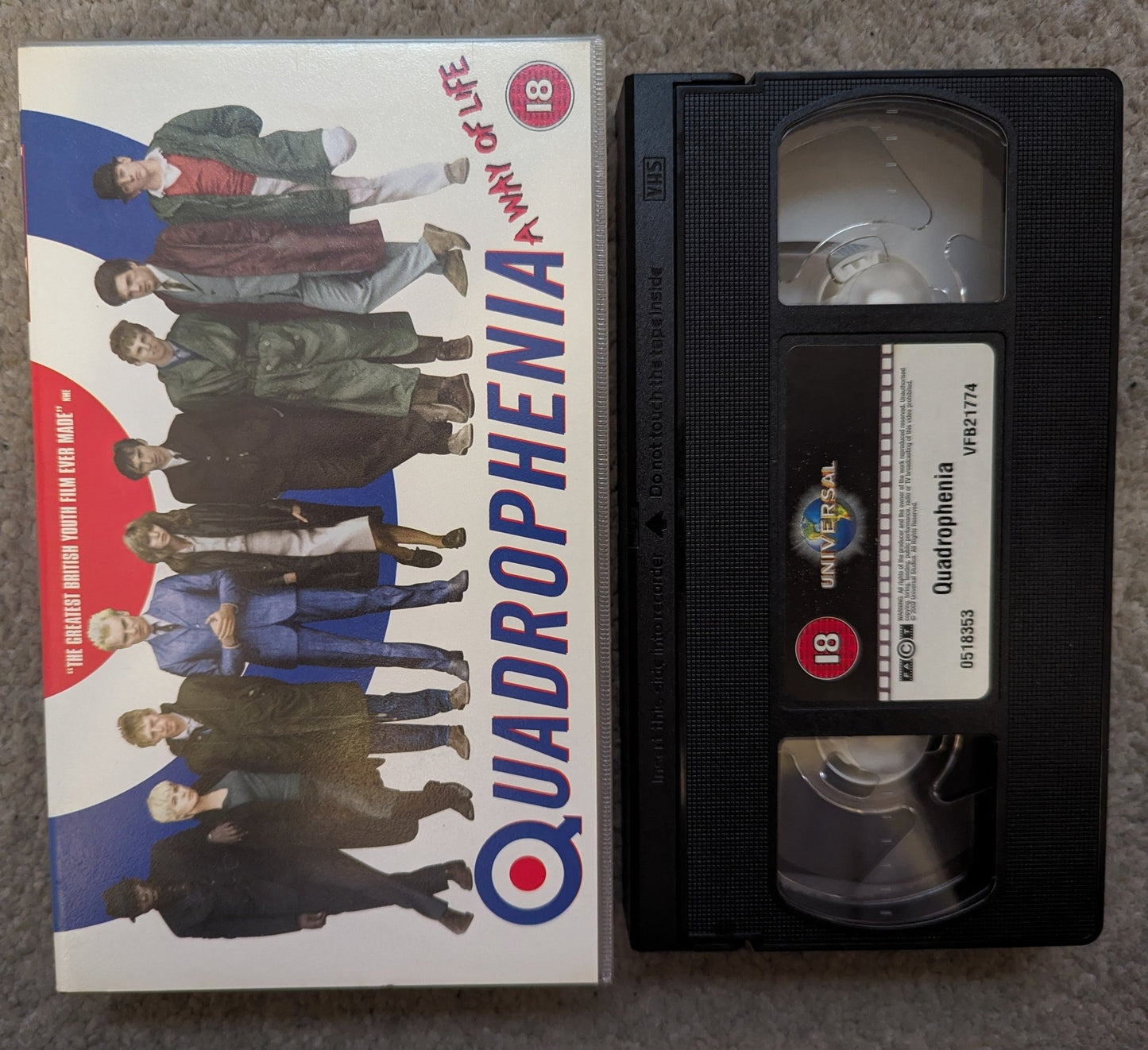 Quadrophenia (1979) VHS Video - Flippin Retro Video Shop