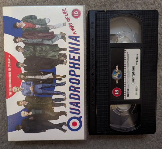 Quadrophenia (1979) VHS Video - Flippin Retro Video Shop