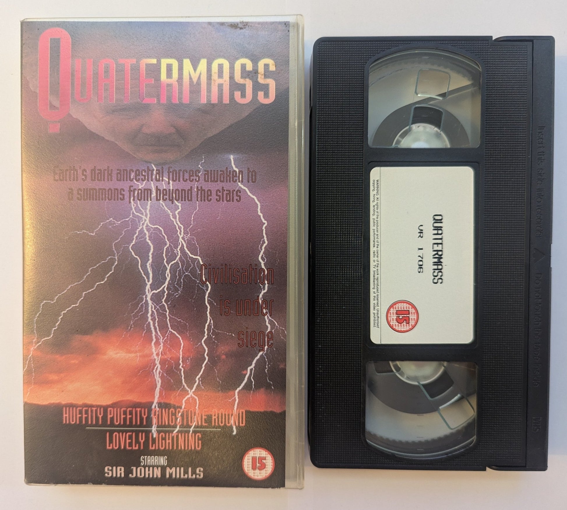 Quatermass (1979) VHS Video - Flippin Retro Video Shop