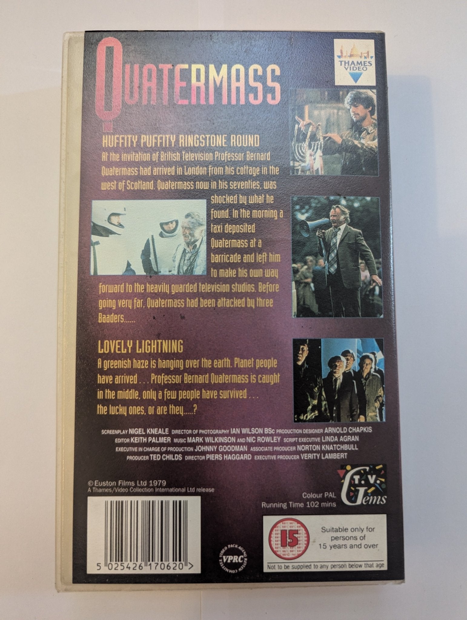 Quatermass (1979) VHS Video - Flippin Retro Video Shop