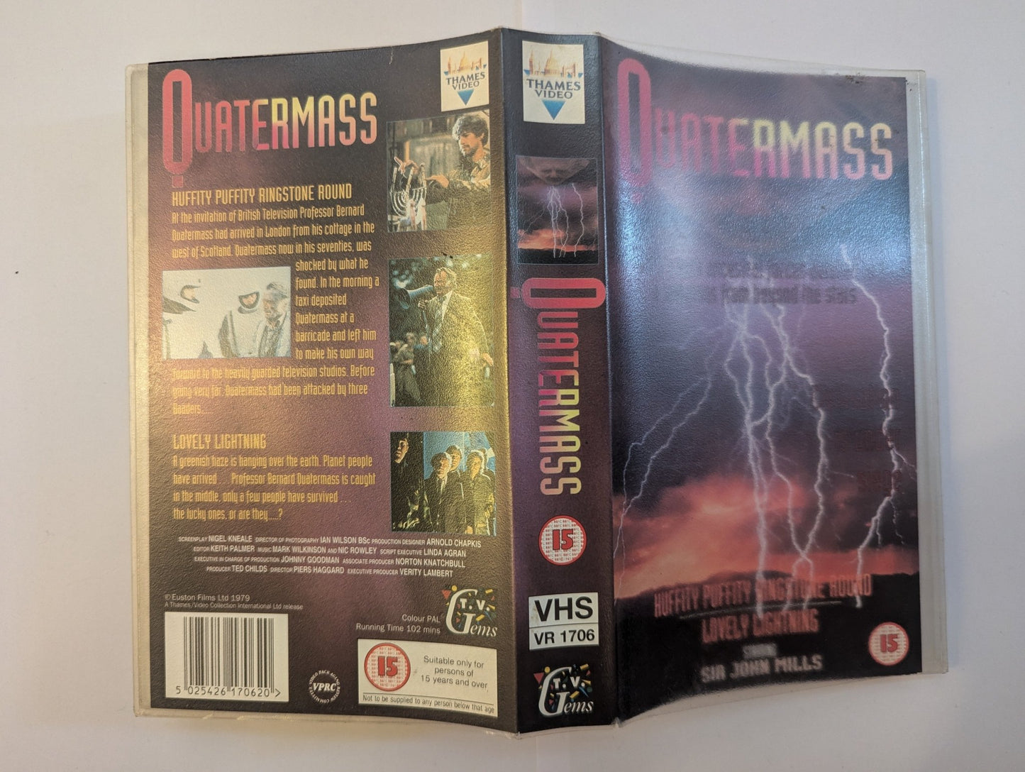 Quatermass (1979) VHS Video - Flippin Retro Video Shop