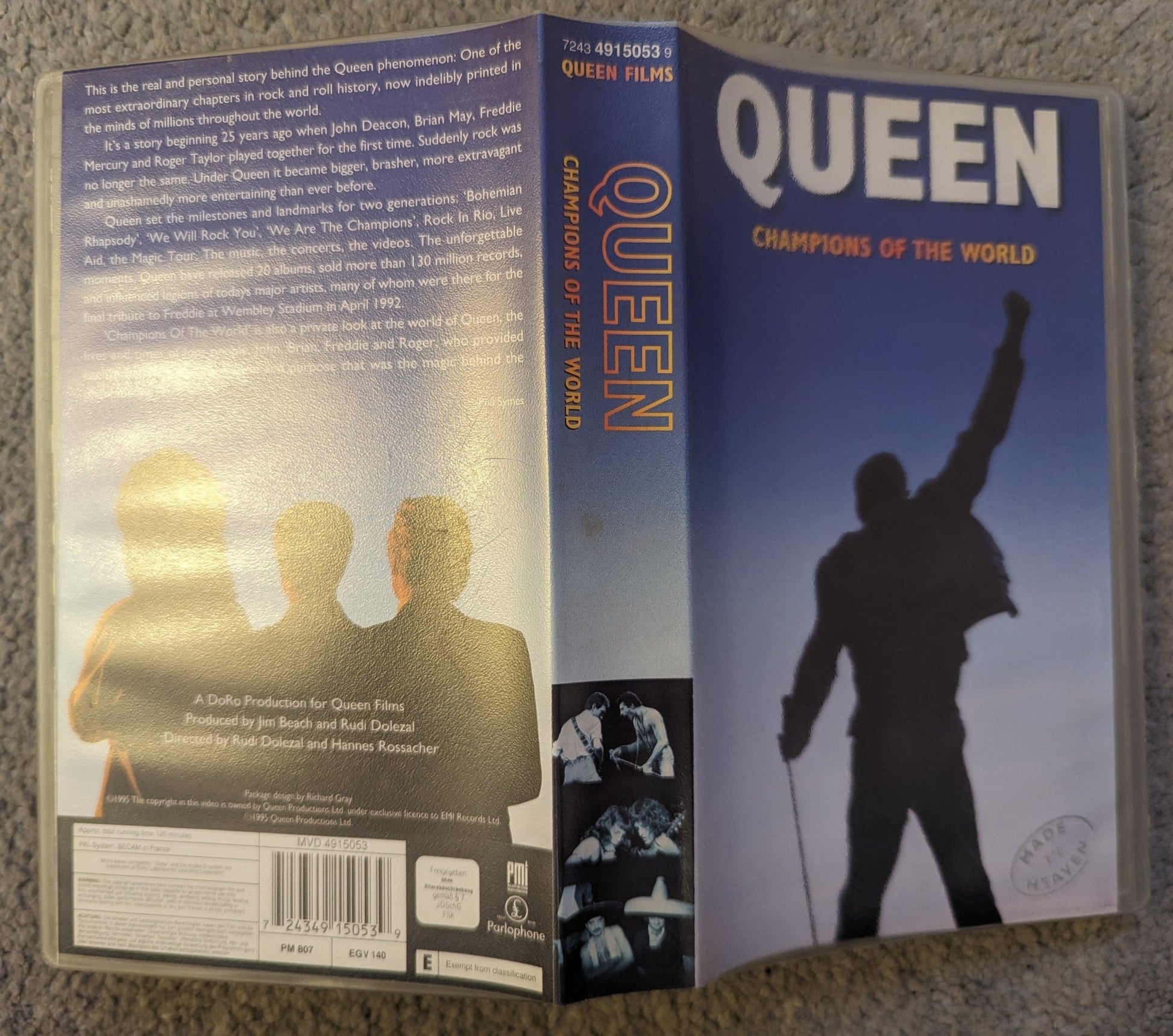 Queen Champions Of The World (1995) VHS Video *Sealed* - Flippin Retro Video Shop