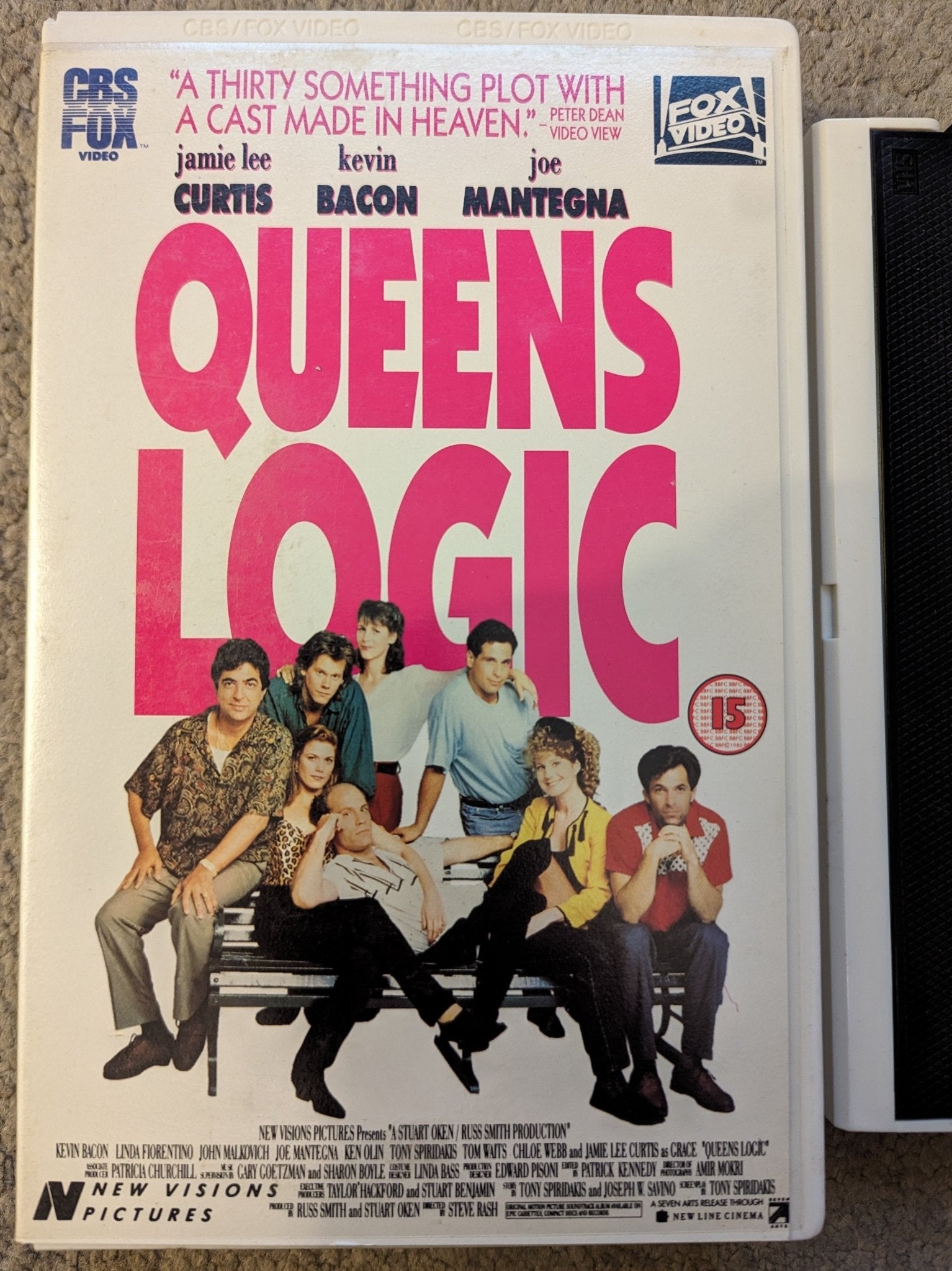 Queens Logic VHS Ex Rental SAMPLE (1991) - Flippin Retro Video Shop