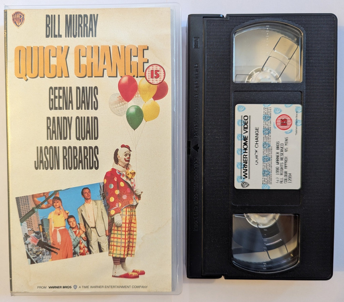 Quick Change (1990) VHS Video - Flippin Retro Video Shop