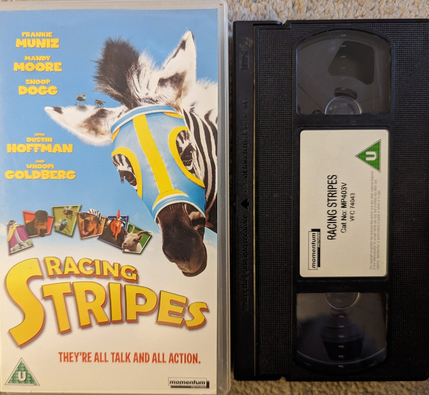 Racing Stripes (2005) VHS Video - Flippin Retro Video Shop