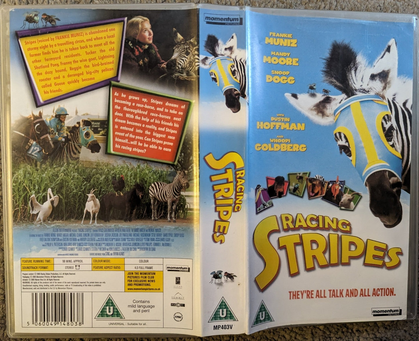 Racing Stripes (2005) VHS Video - Flippin Retro Video Shop