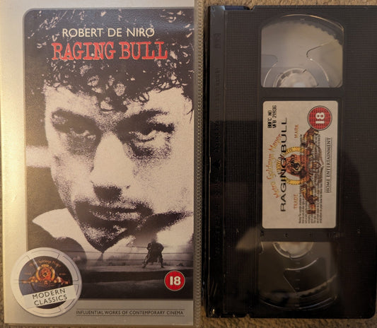 Raging Bull (1980) VHS Video *Sealed* - Flippin Retro Video Shop