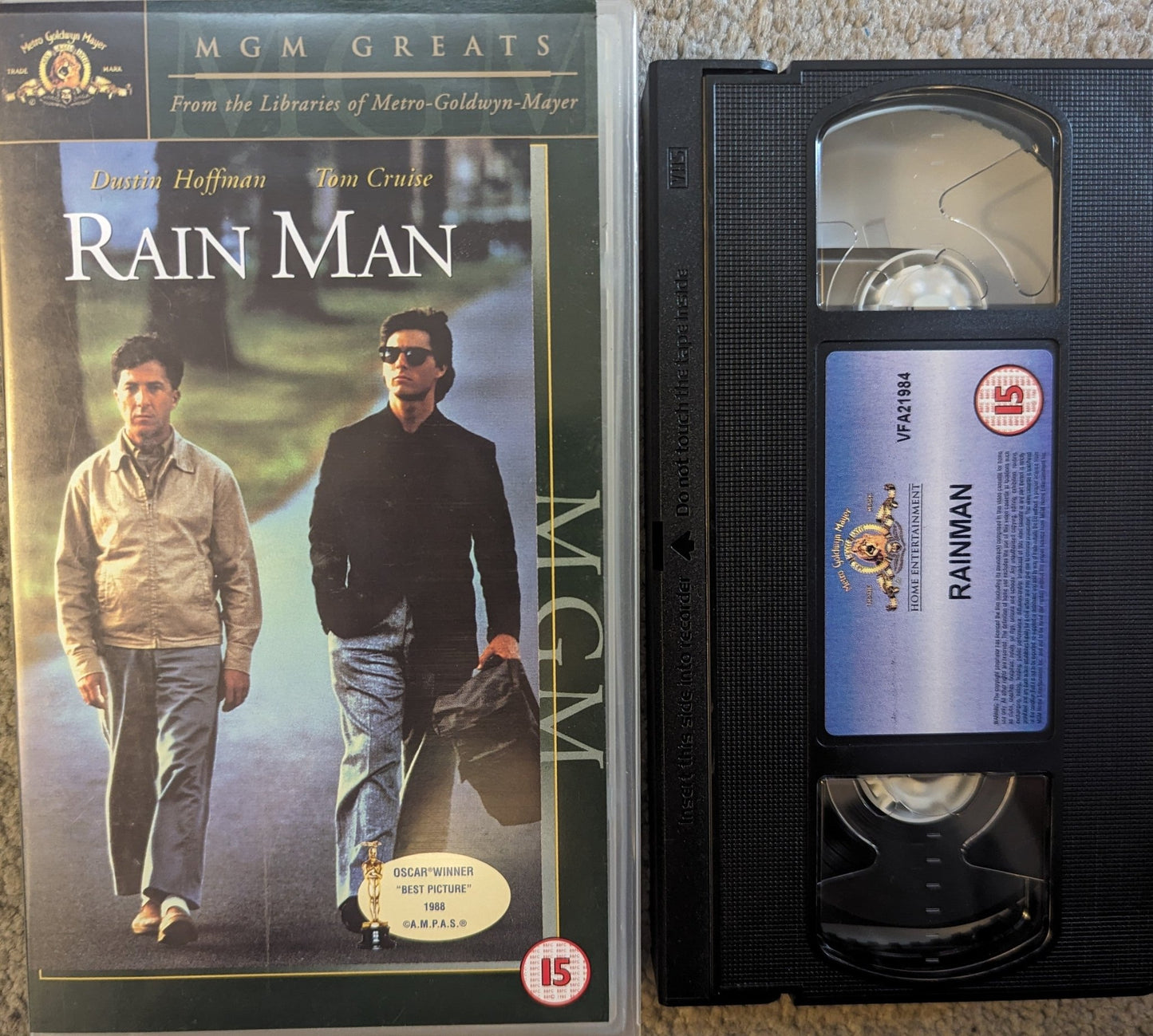 Rain Man (1988) VHS Video *MGM Presents* - Flippin Retro Video Shop