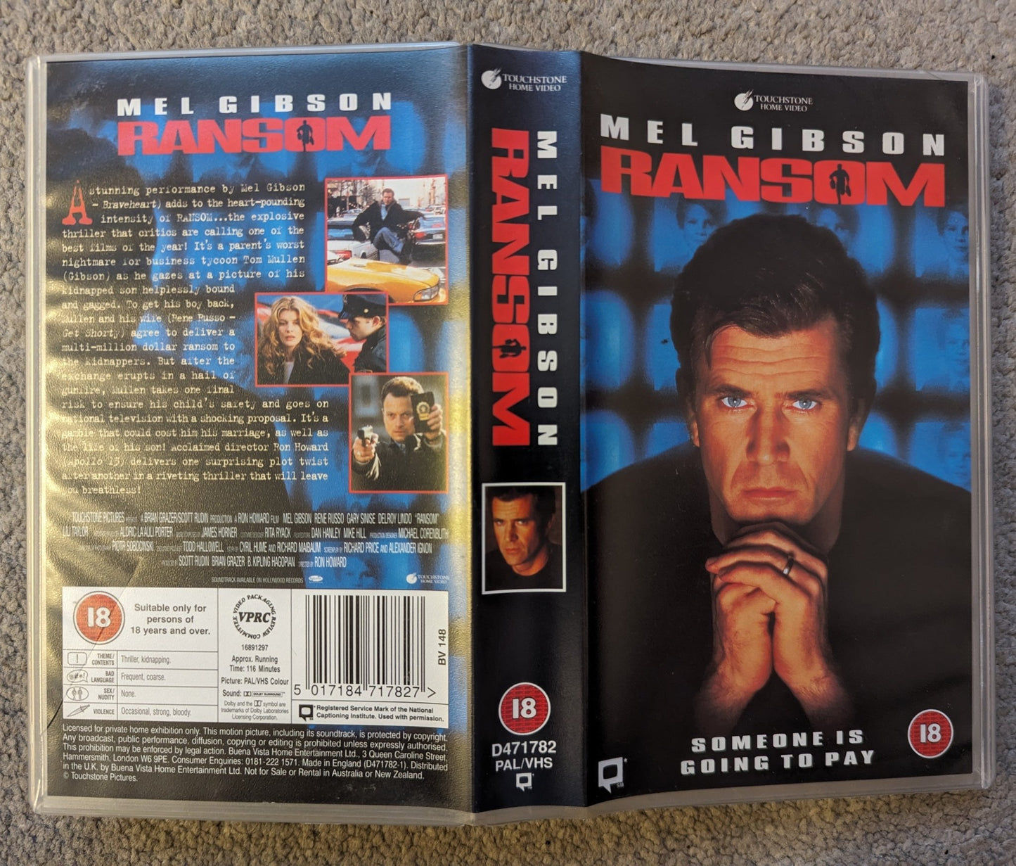 Ransom (1996) VHS Video - Flippin Retro Video Shop