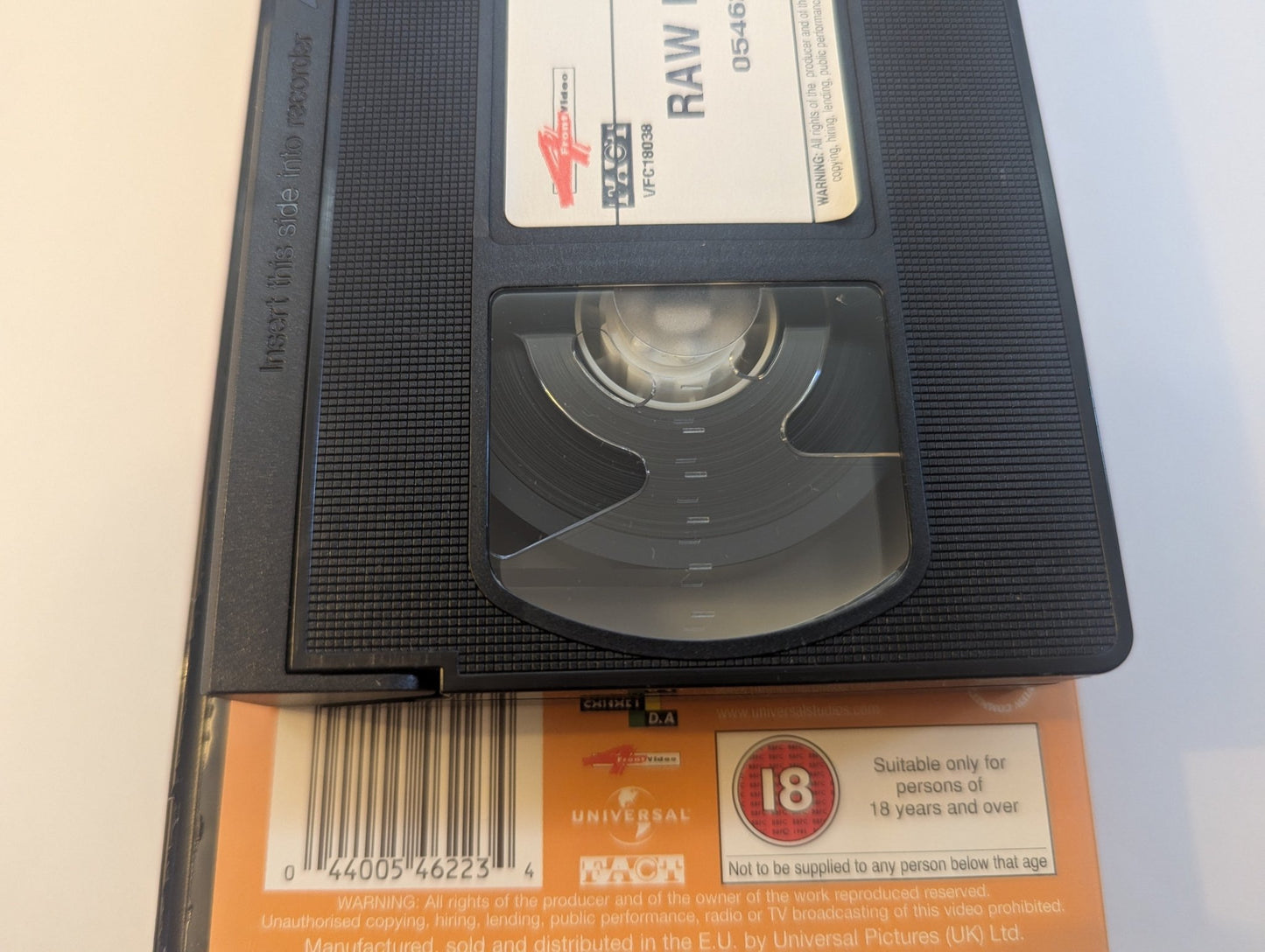 Raw Deal (1986) VHS Video 4Front - Flippin Retro Video Shop