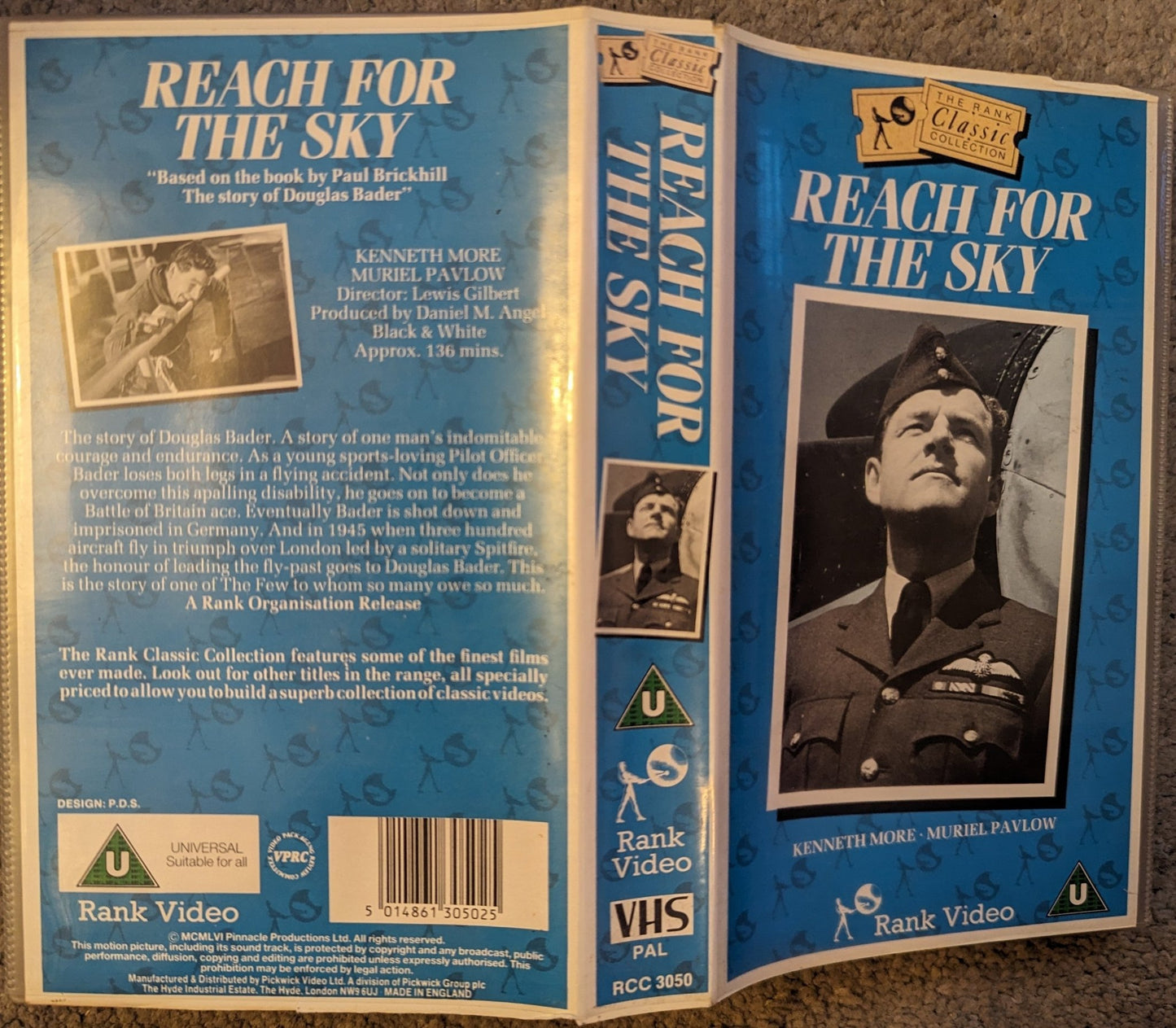 Reach For The Sky (1956) VHS Video - Flippin Retro Video Shop