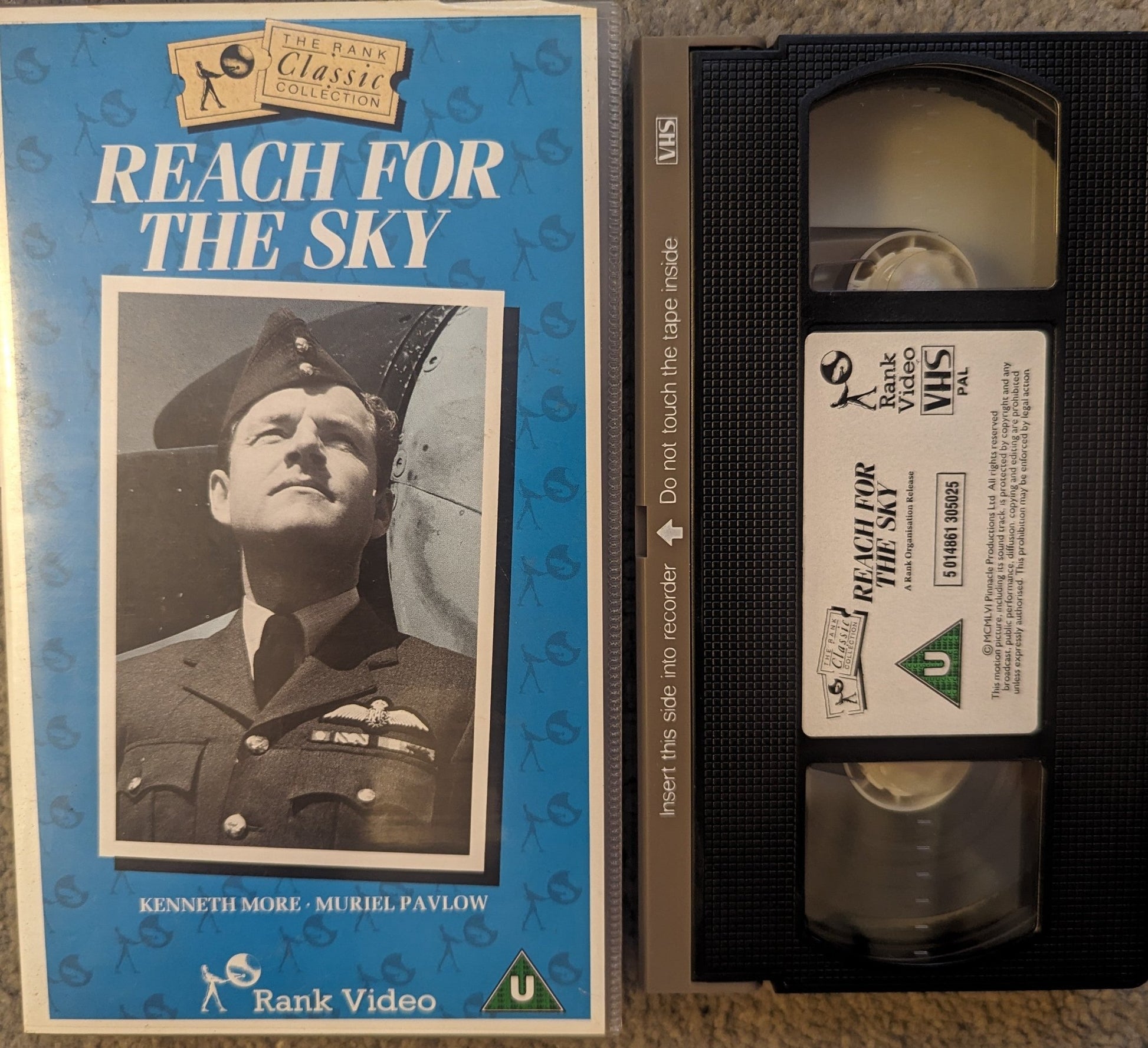 Reach For The Sky (1956) VHS Video - Flippin Retro Video Shop