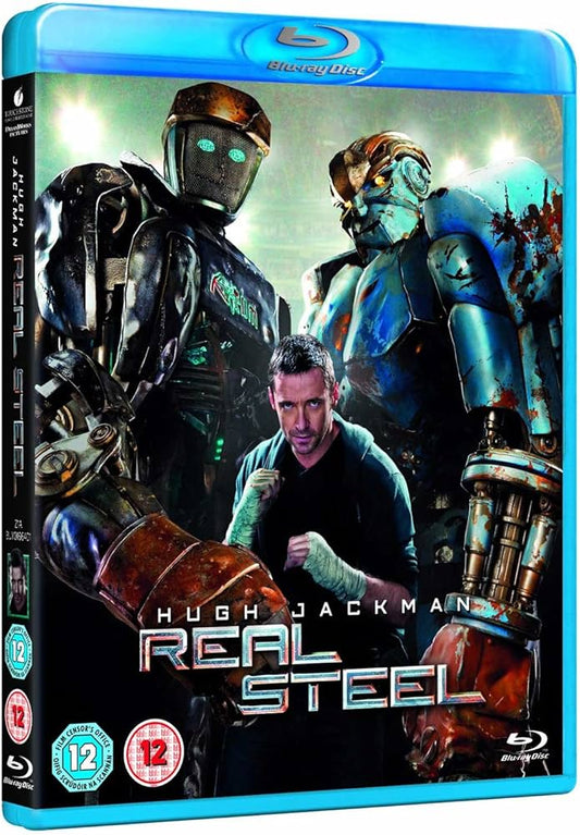 Real Steel (2011) Blu - Ray - Flippin Retro Video Shop