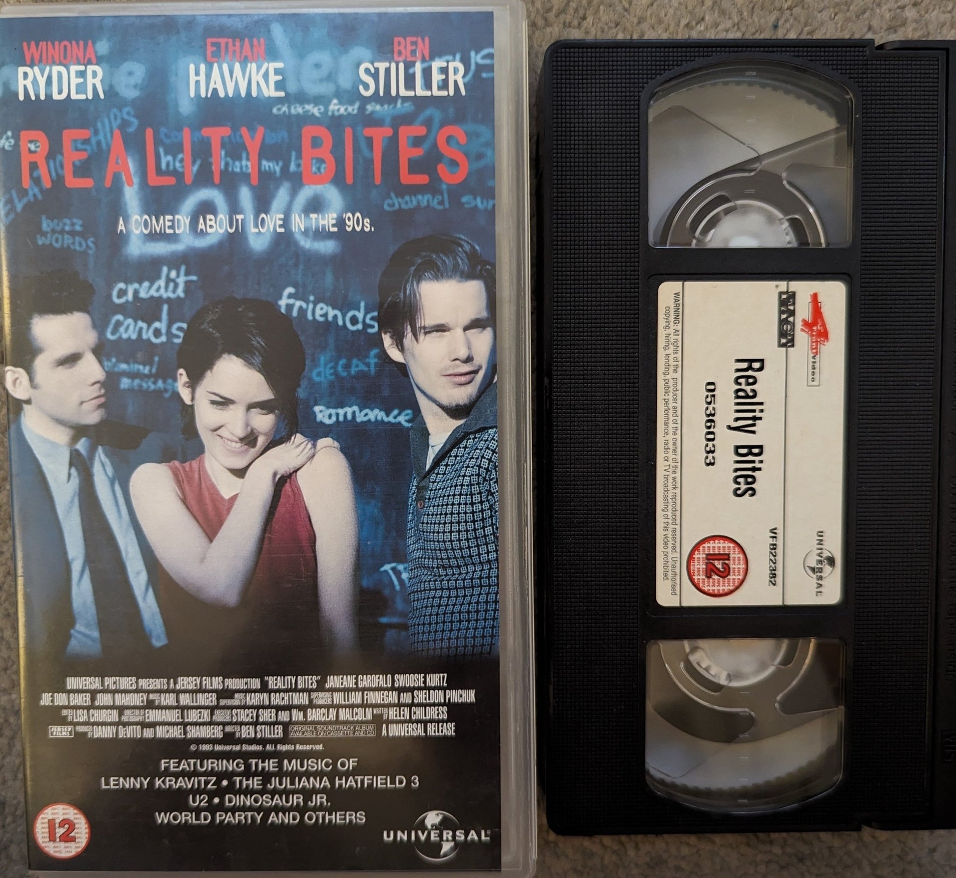 Reality Bites (1994) VHS Video - Flippin Retro Video Shop