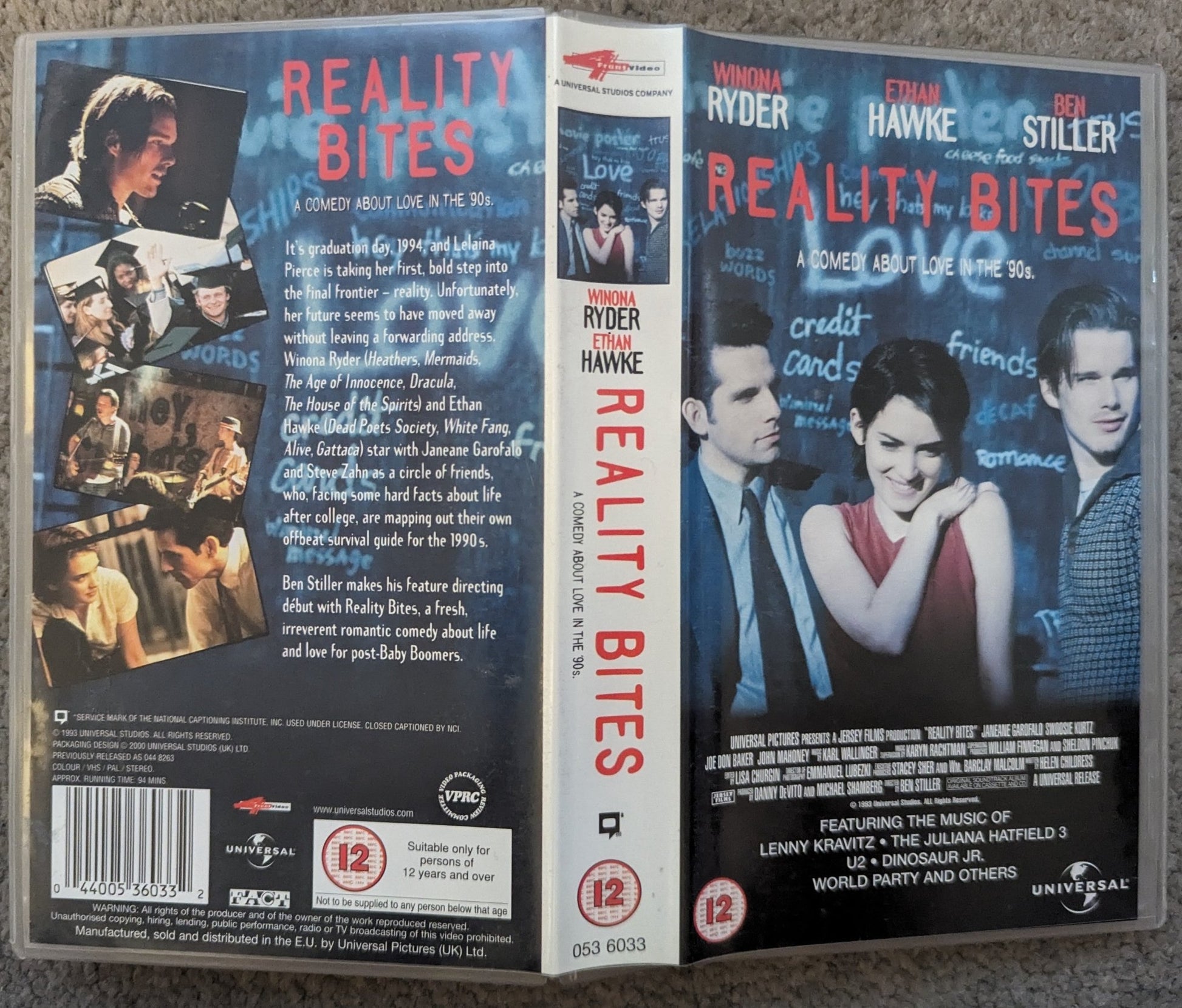 Reality Bites (1994) VHS Video - Flippin Retro Video Shop