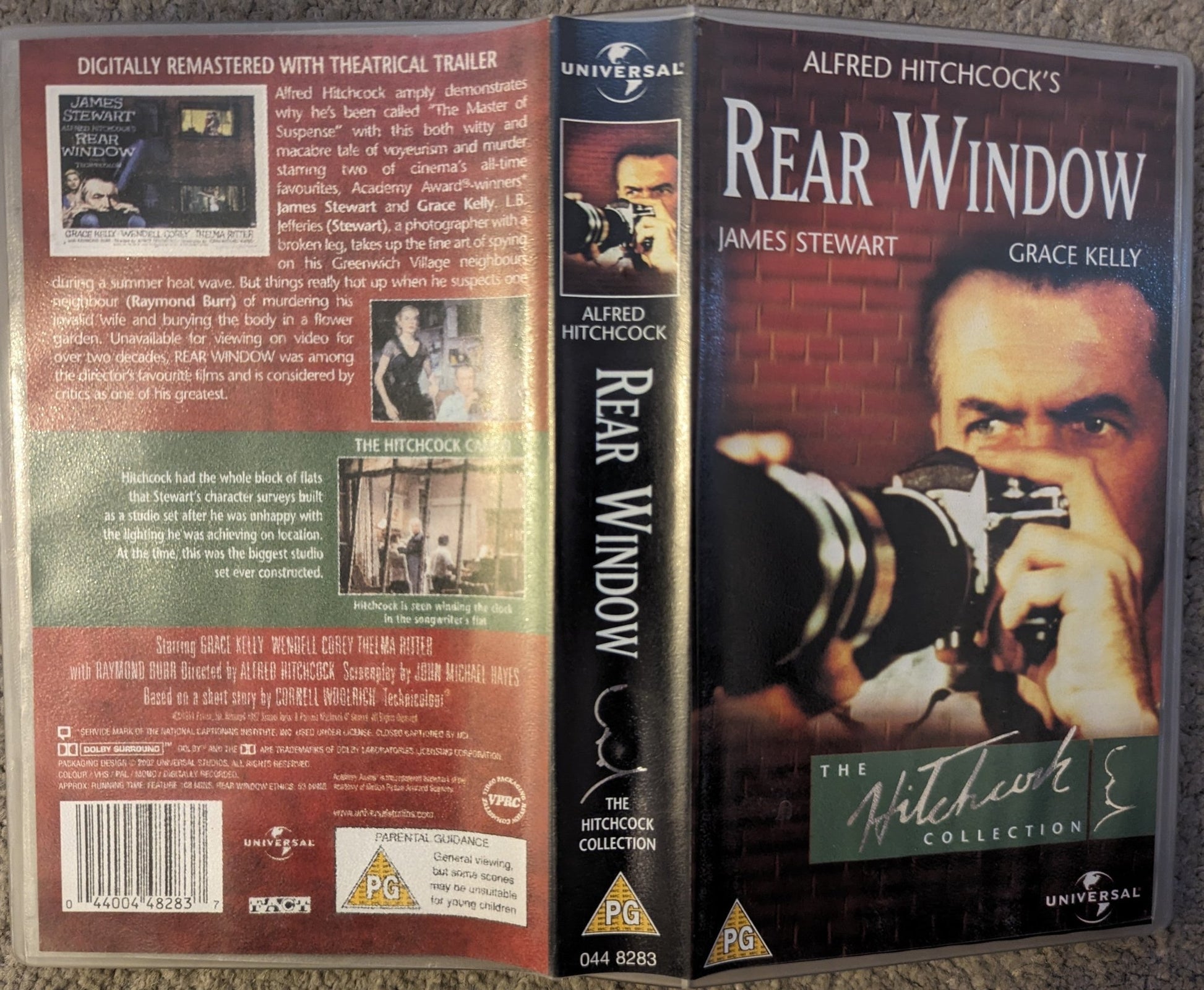 Rear Window (1954) VHS Video - Flippin Retro Video Shop