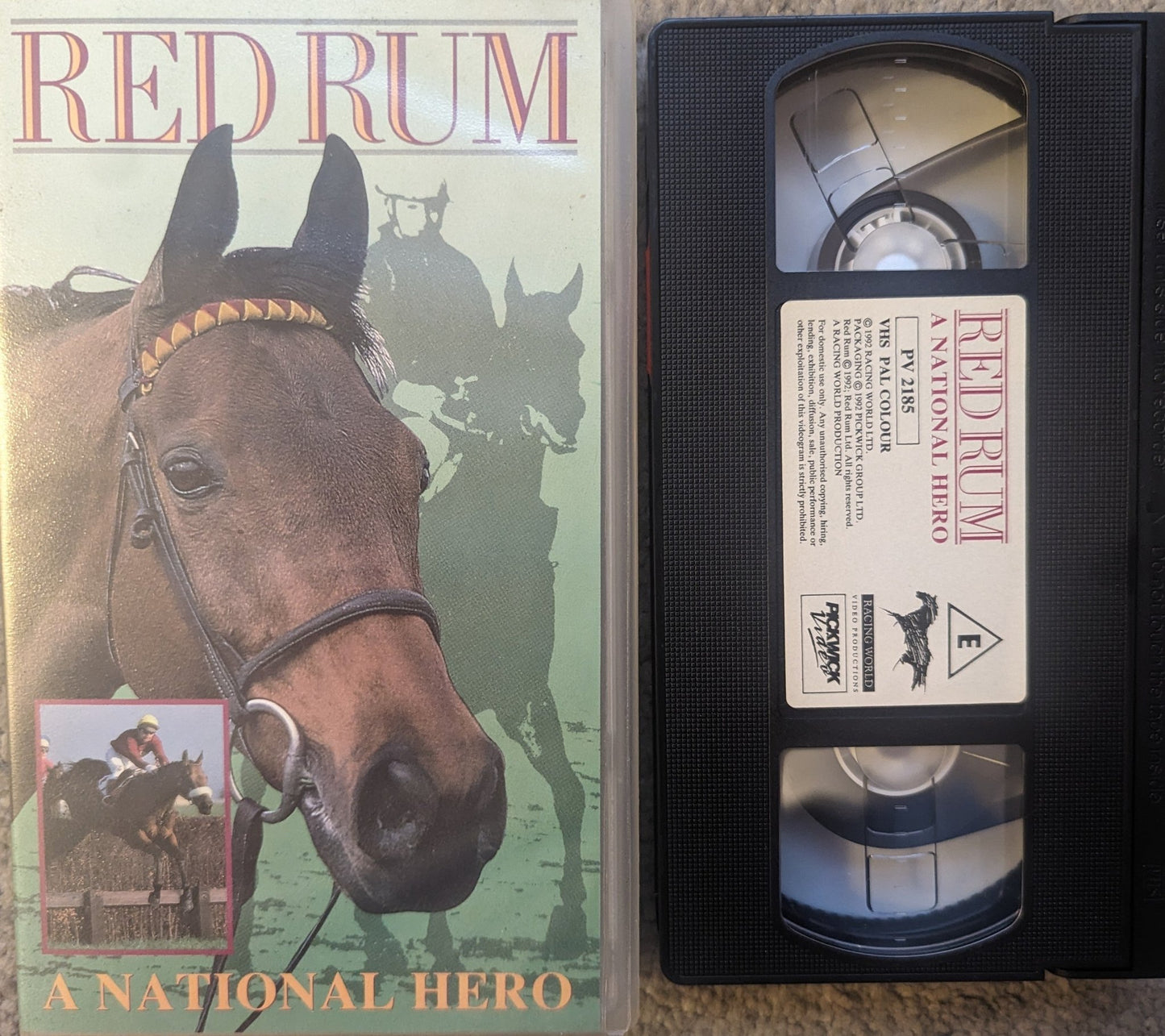 Red Rum A National Hero VHS Video - Flippin Retro Video Shop