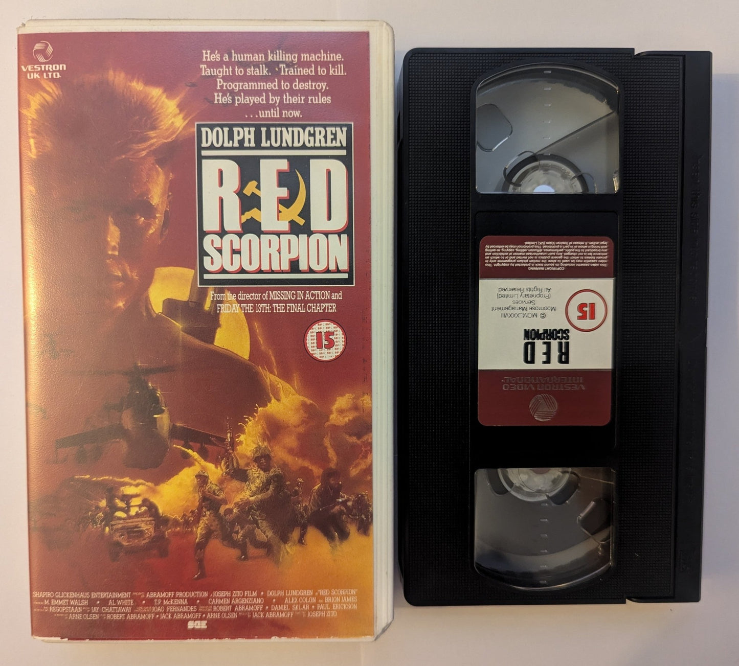 Red Scorpion (1988) VHS Video - Flippin Retro