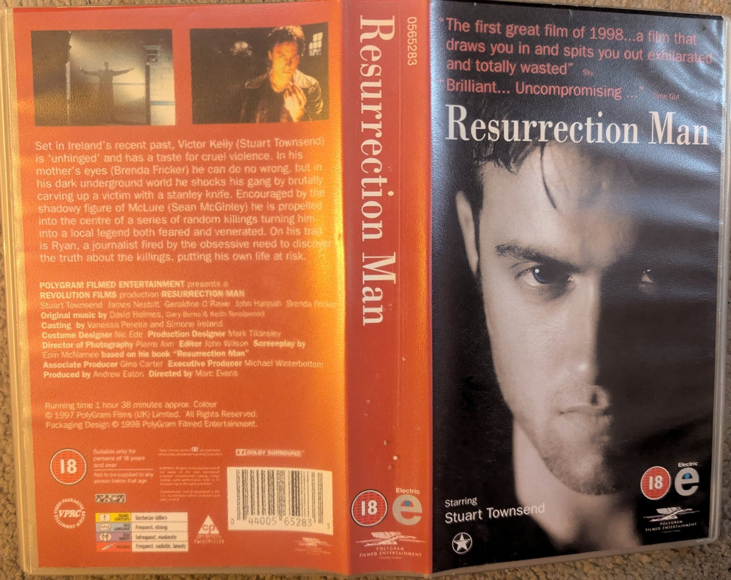 Resurrection Man (1998) VHS Video - Flippin Retro Video Shop