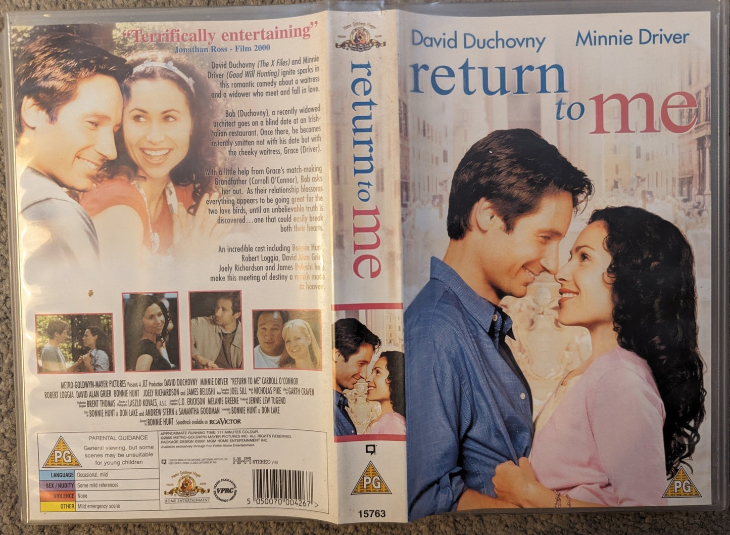 Return To Me (2000) VHS Video Ex Rental - Flippin Retro Video Shop