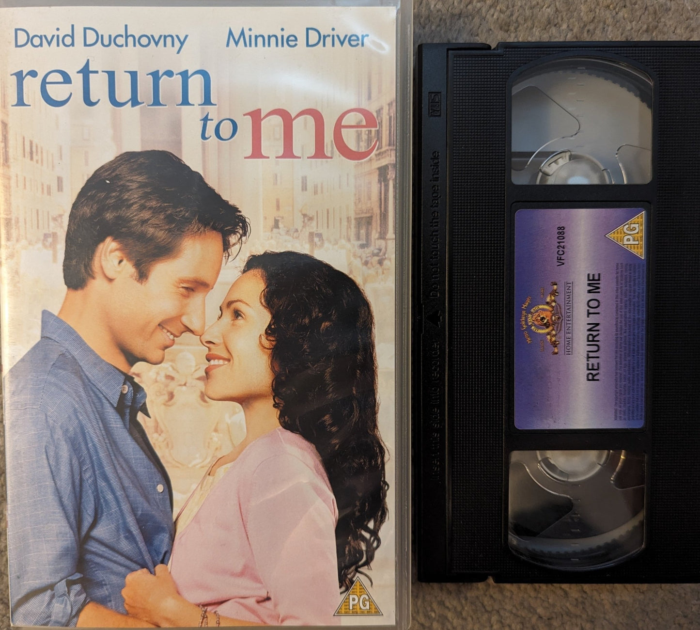 Return To Me (2000) VHS Video Ex Rental - Flippin Retro Video Shop