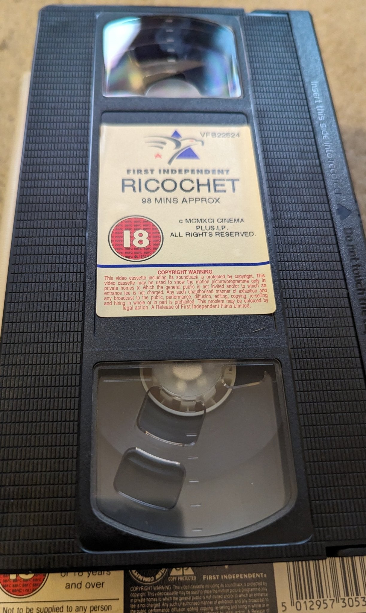 Ricochet (1991) VHS Video - Flippin Retro Video Shop