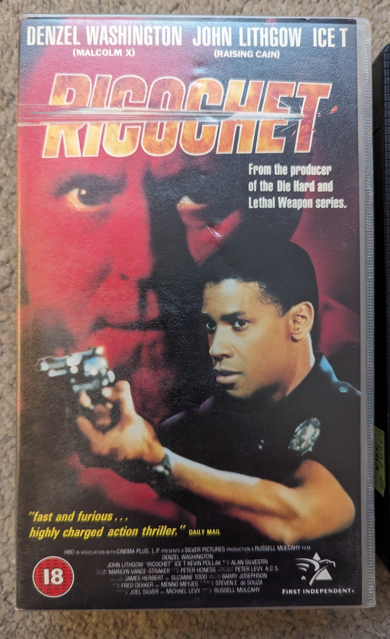 Ricochet (1991) VHS Video - Flippin Retro Video Shop