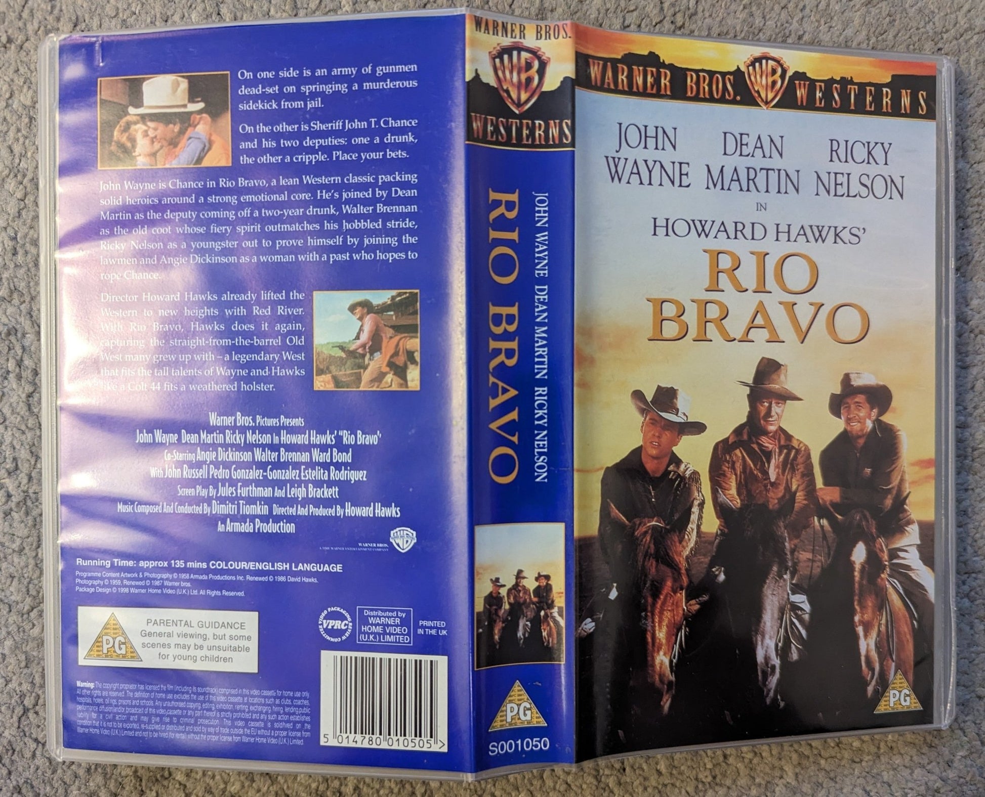 Rio Bravo (1959) VHS Video - Flippin Retro Video Shop