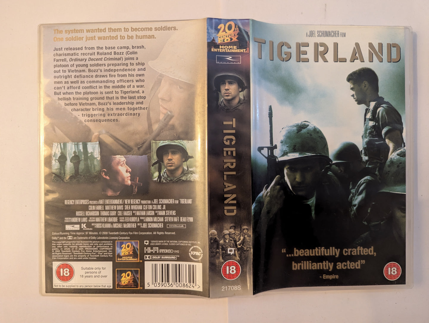 Tigerland (2000) VHS Video