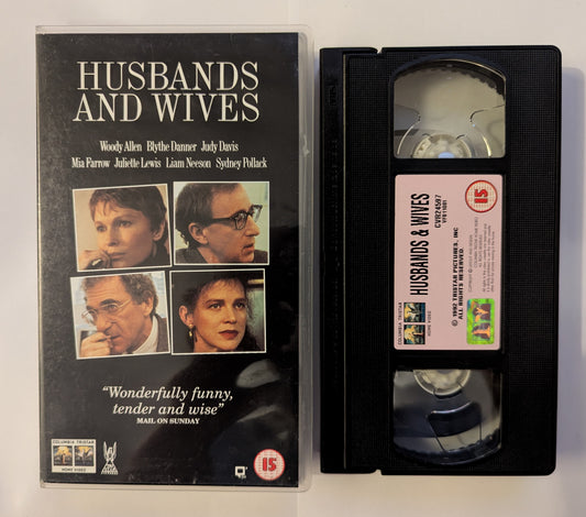 Husbands and Wives (1992) VHS Video