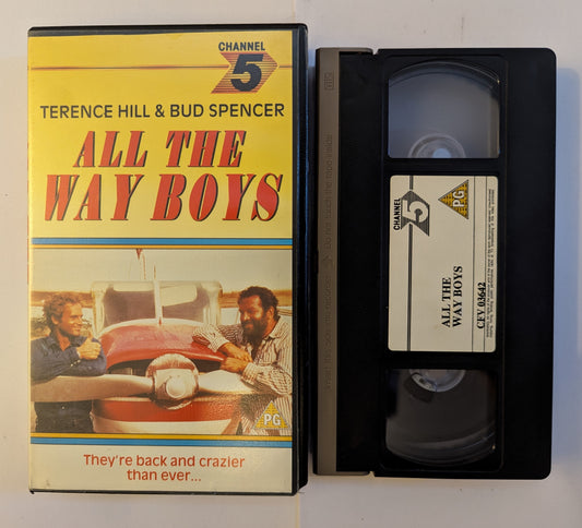 All The Way Boys (1972) VHS Video