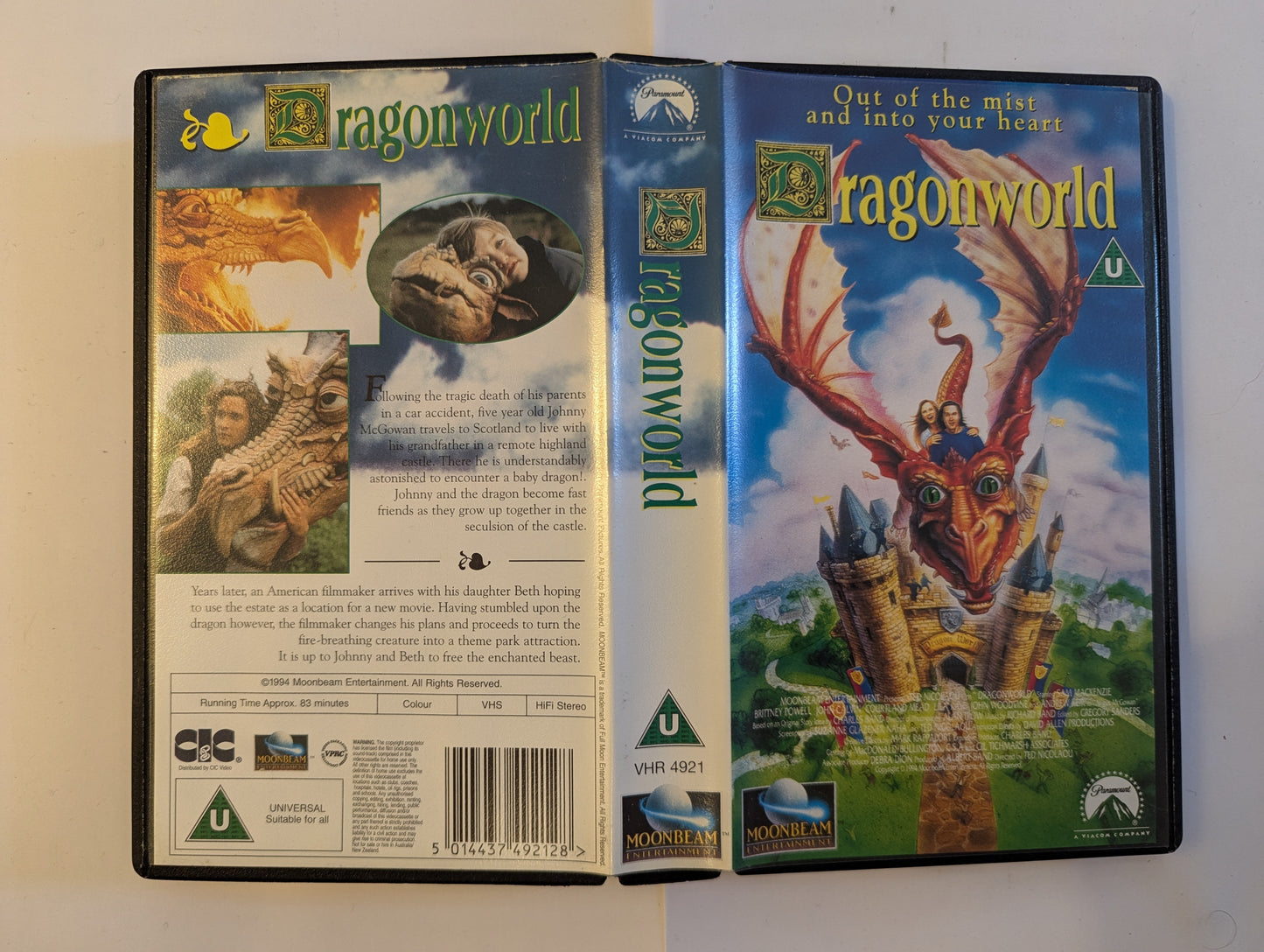 Dragon World (1994) VHS Video