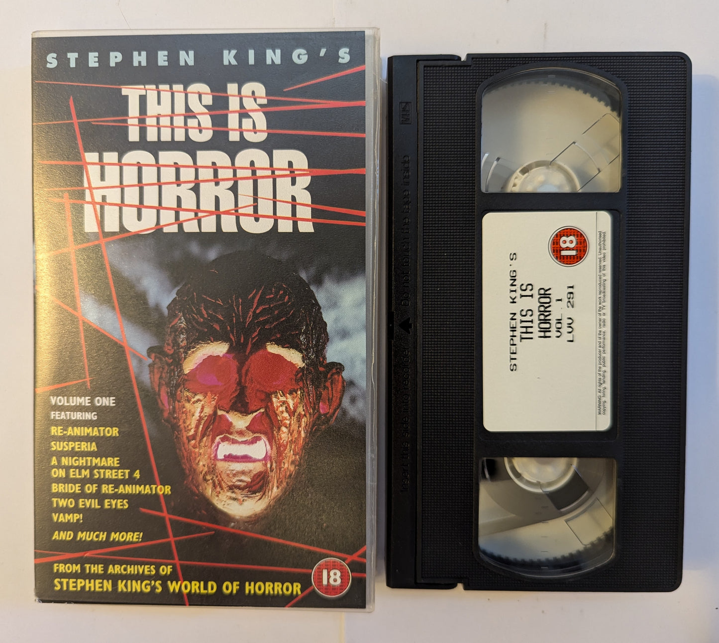 Stephen King's This Is Horror Vol 1 VHS Video