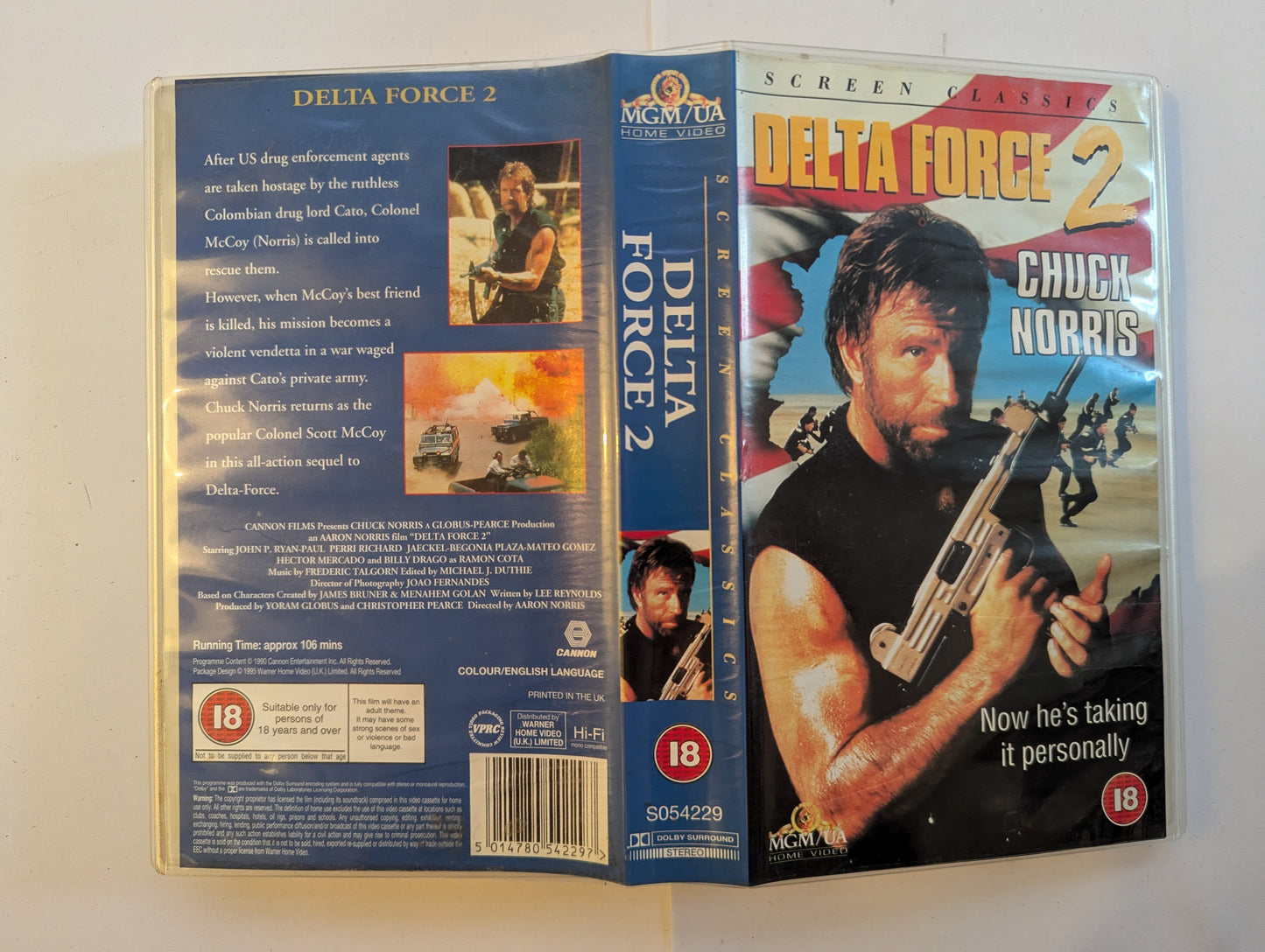 Delta Force 2 (1990) VHS Video