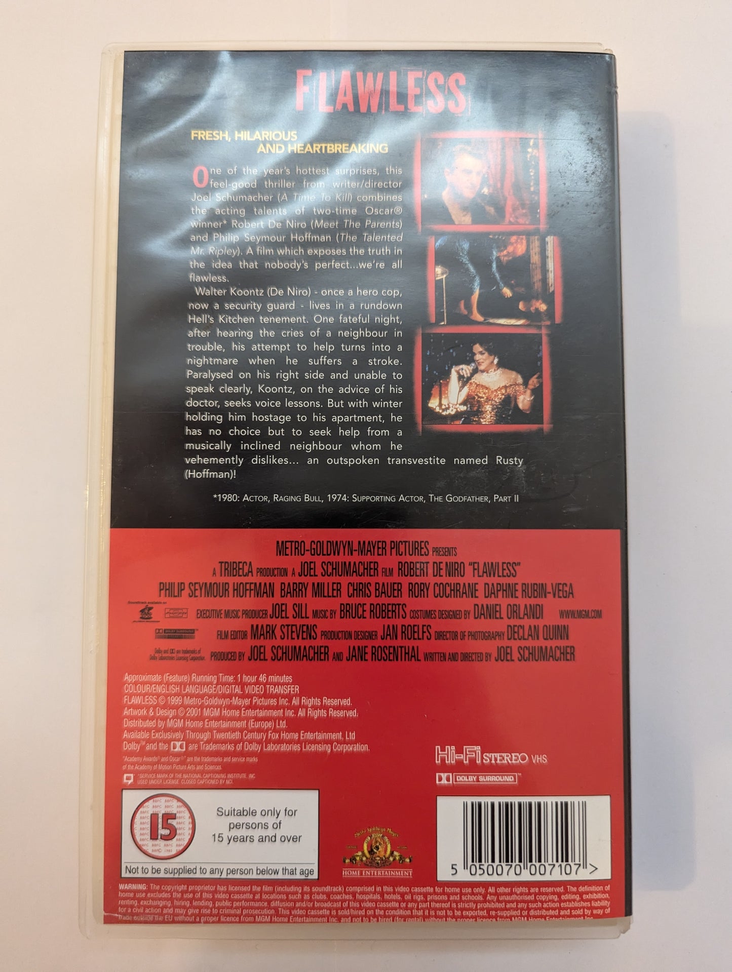 Flawless (1999) VHS Video *Sealed*