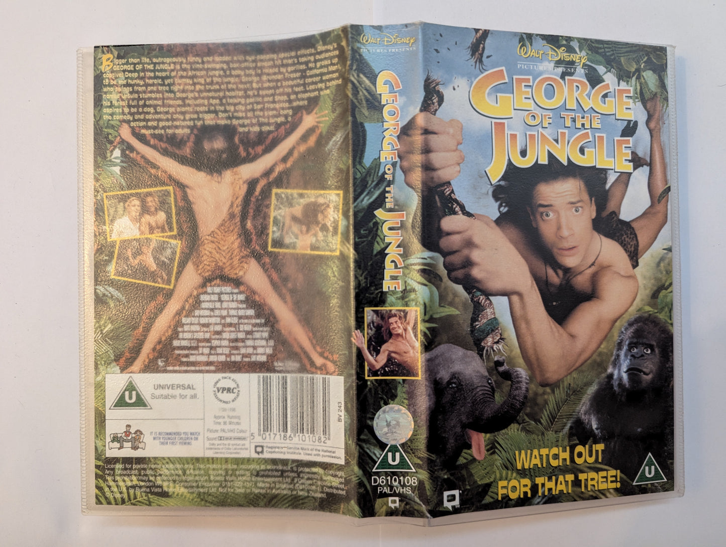 George Of The Jungle (1997) VHS Video