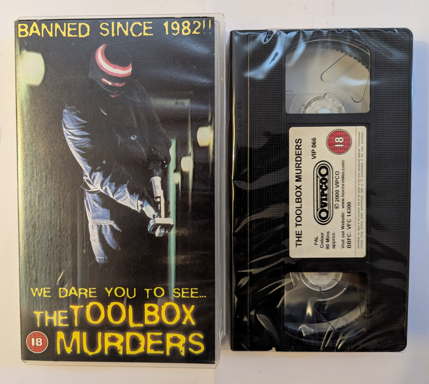 The Toolbox Murders (1978) VHS Video