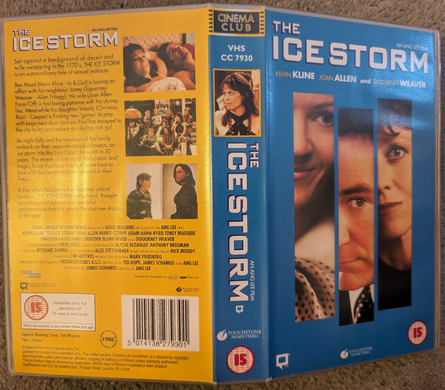 The Ice Storm (1997) VHS Video