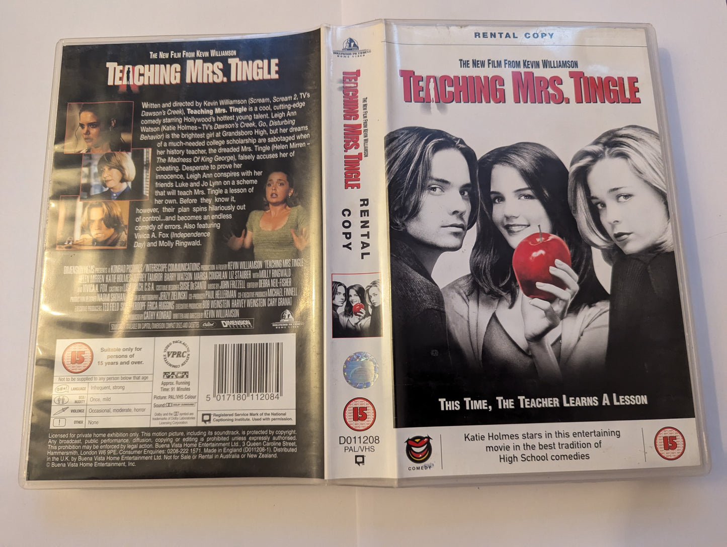 Teaching Mrs Tingle (1998) VHS Video Ex Rental