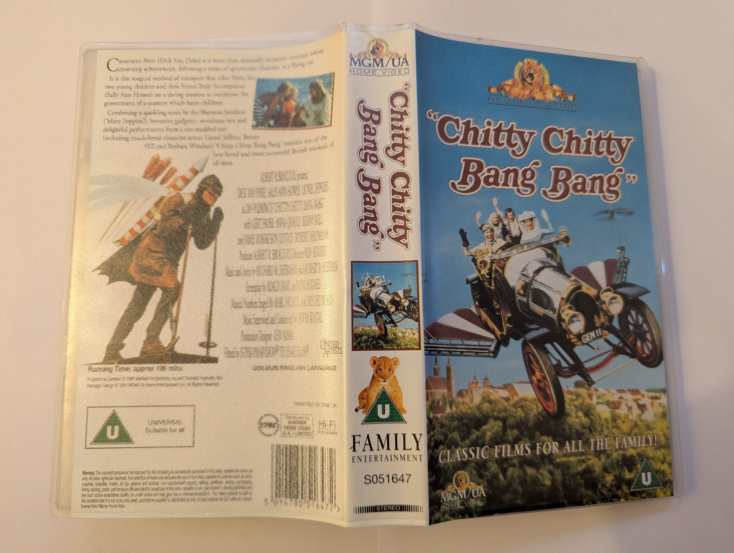 Chitty Chitty Bang Bang (1968) VHS Video