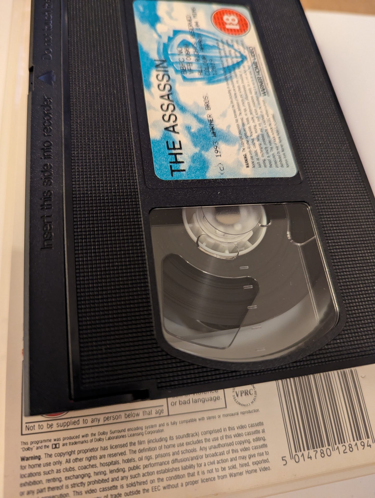 The Assassin aka Point Of No Return (1993) VHS Video