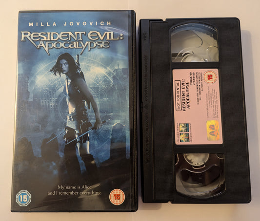 Resident Evil Apocalypse (2004) VHS Video