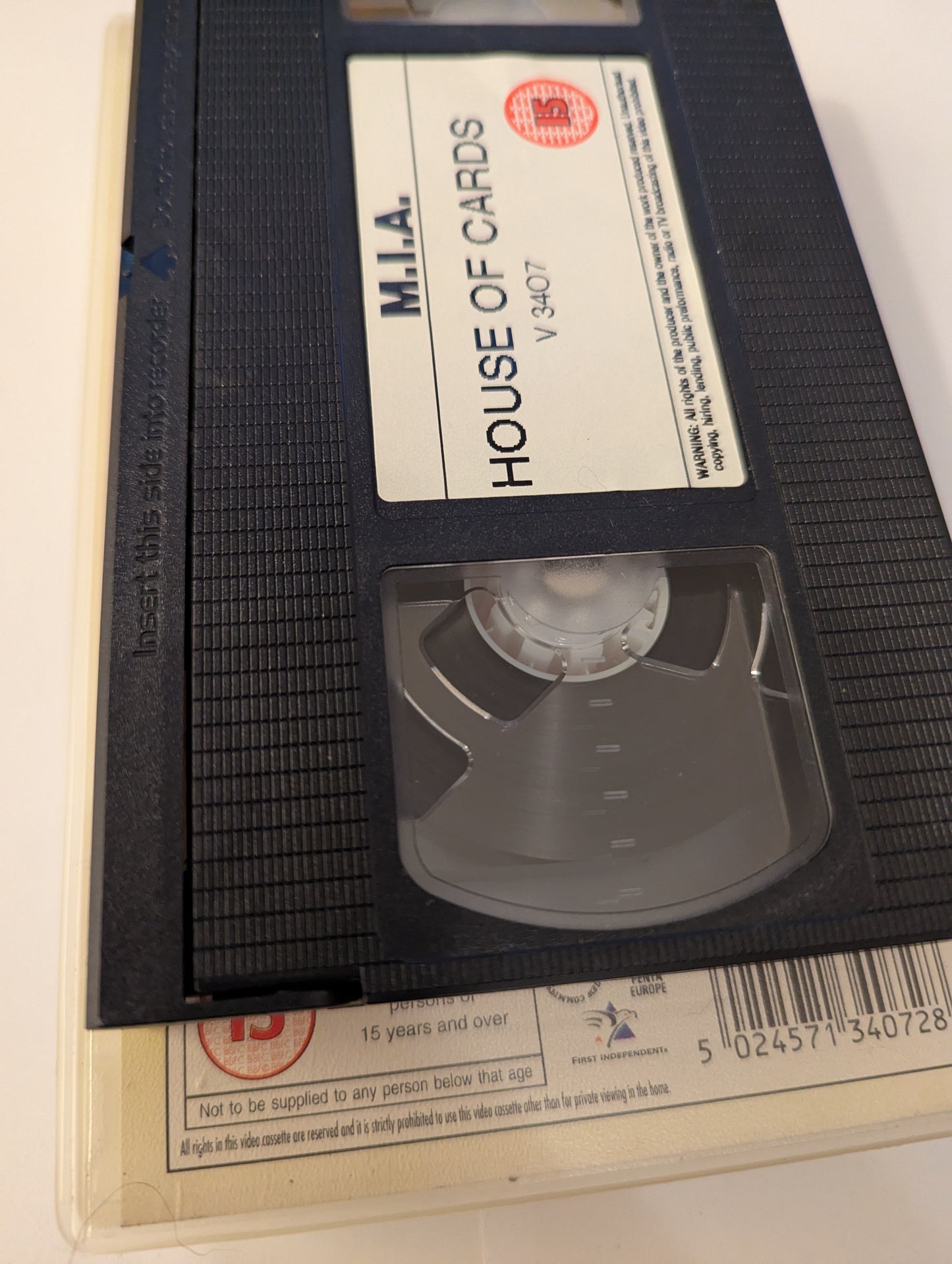 House Of Cards (1993) VHS Video