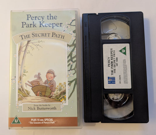 Percy The Park Keeper The Secret Path VHS Video