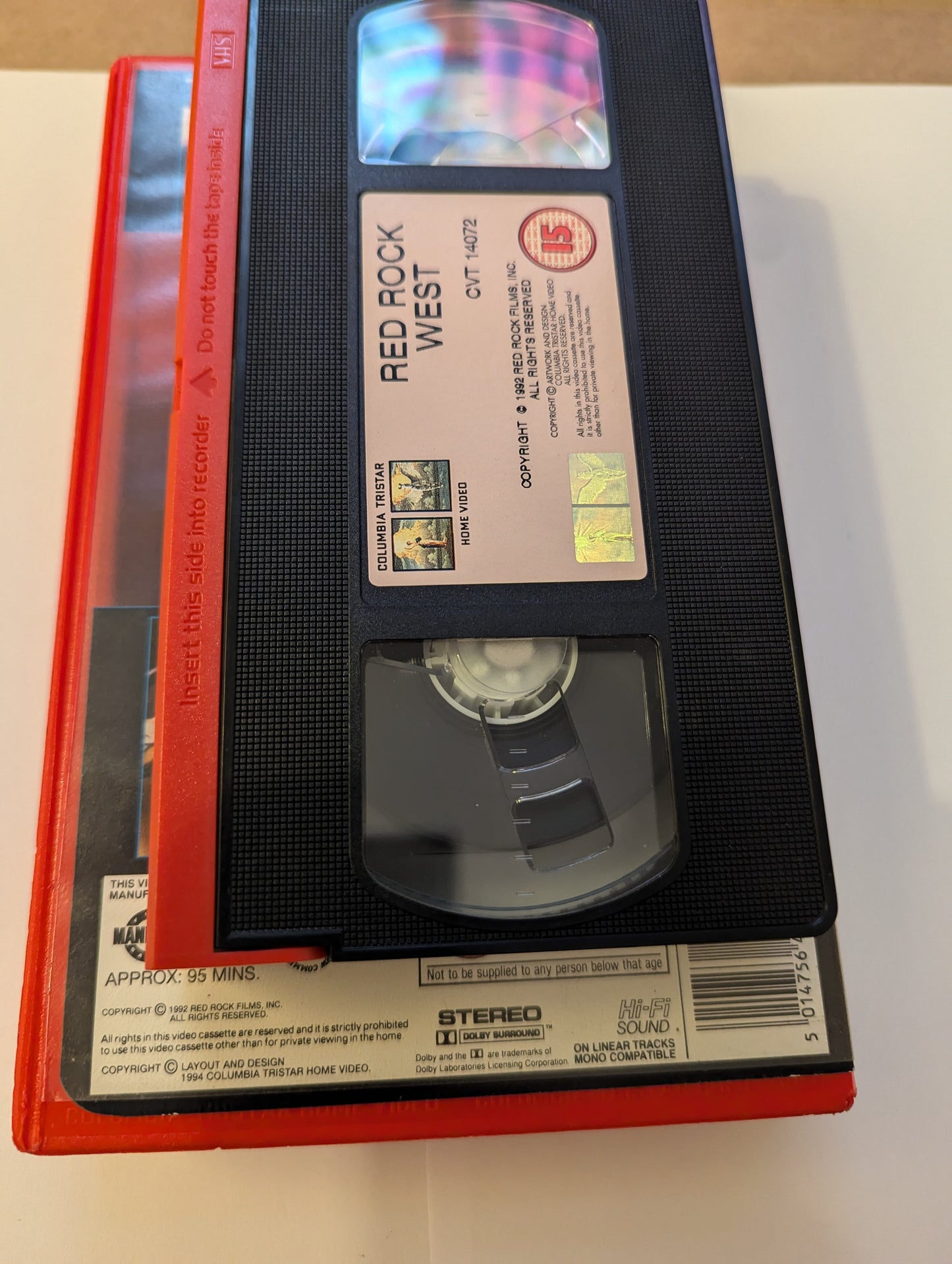 Red Red West (1993) VHS Video Ex Rental