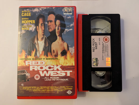 Red Red West (1993) VHS Video Ex Rental