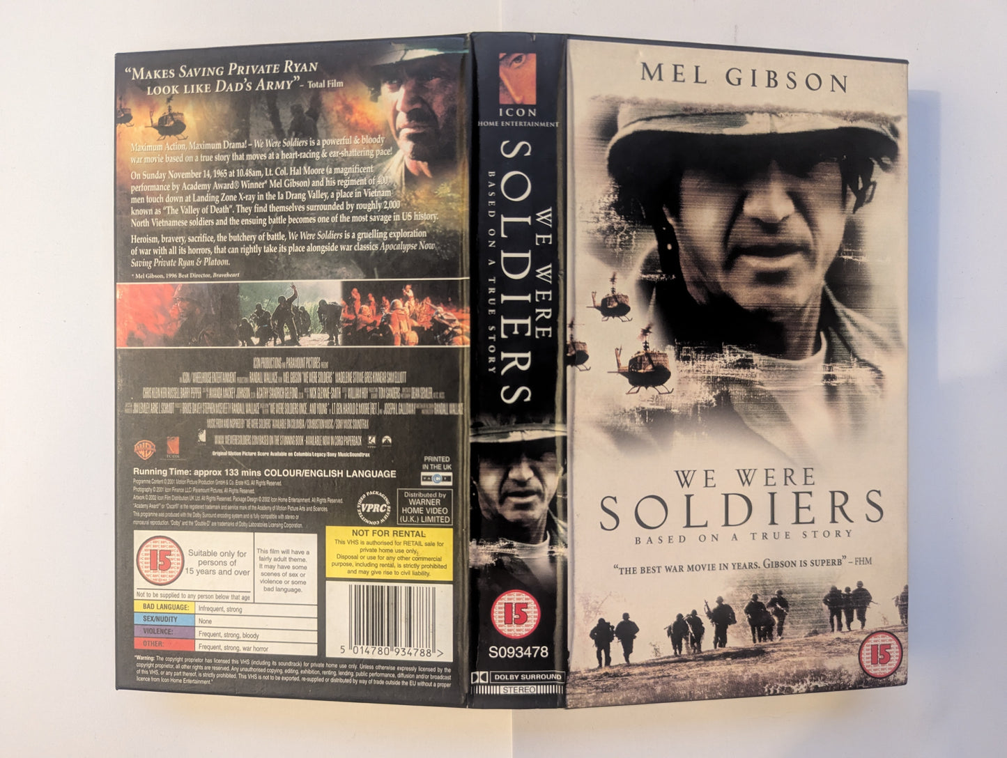 We Were Soldiers (2002) VHS Video