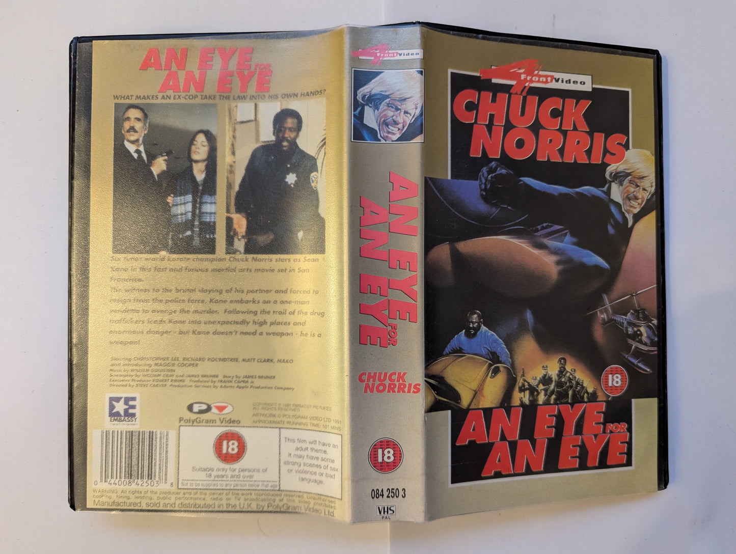 An Eye For An Eye (1981) VHS Video