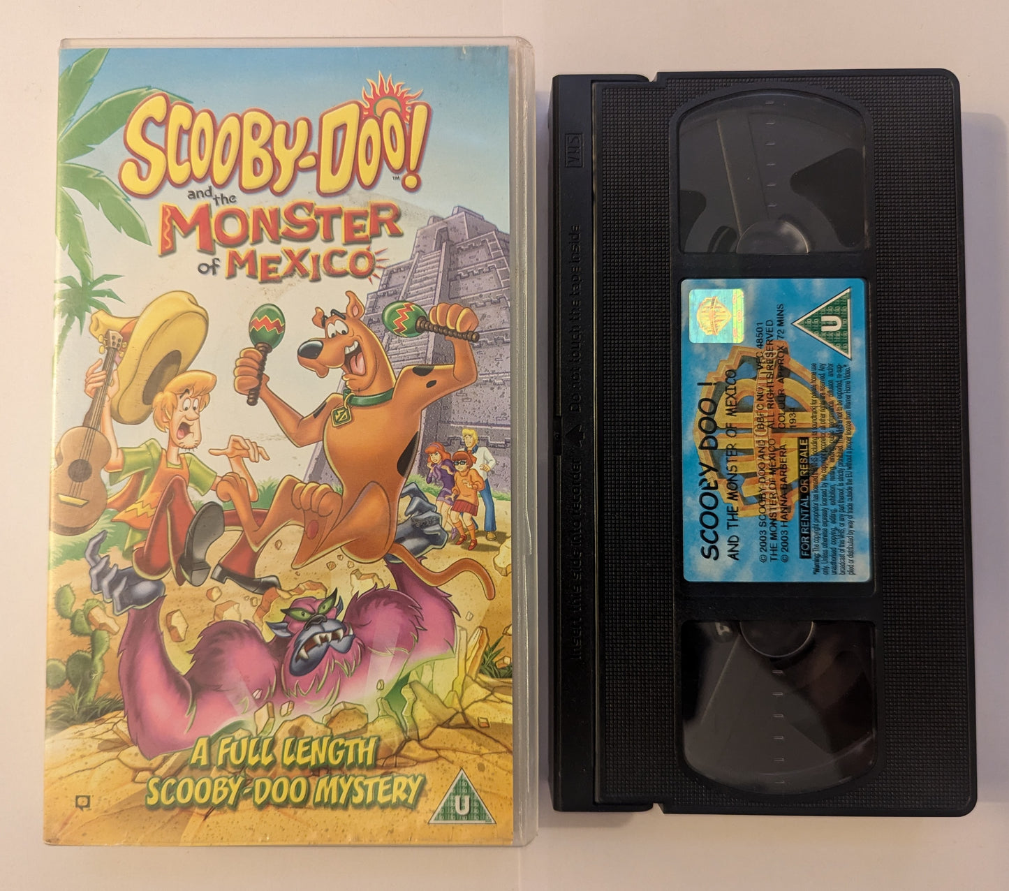 Scooby Doo Monsters Of Mexico VHS Video