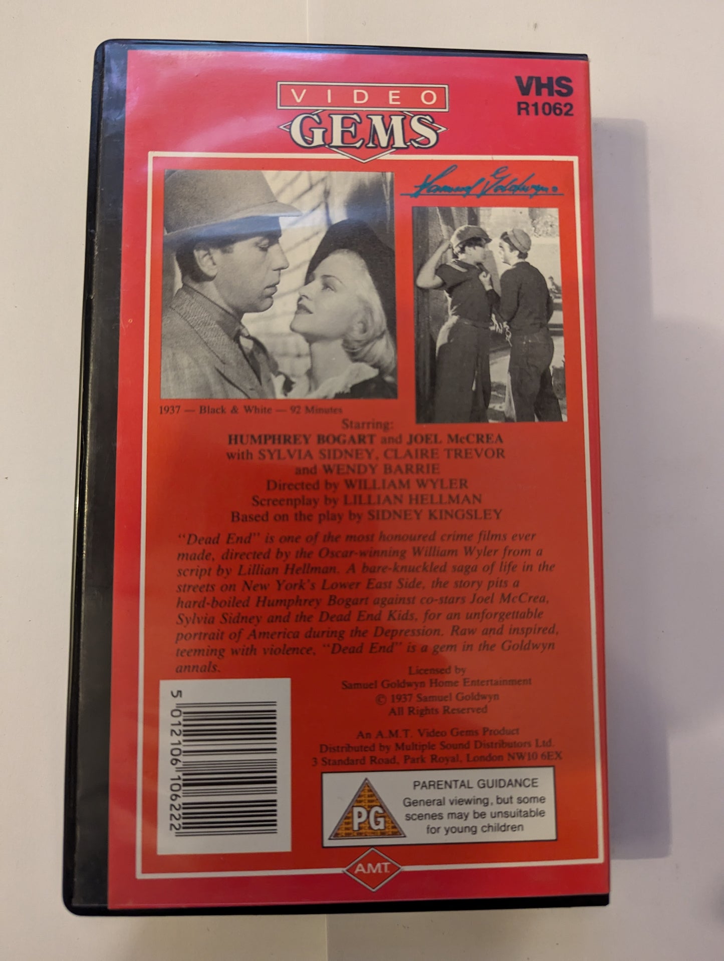 Dead End (1999) VHS Video